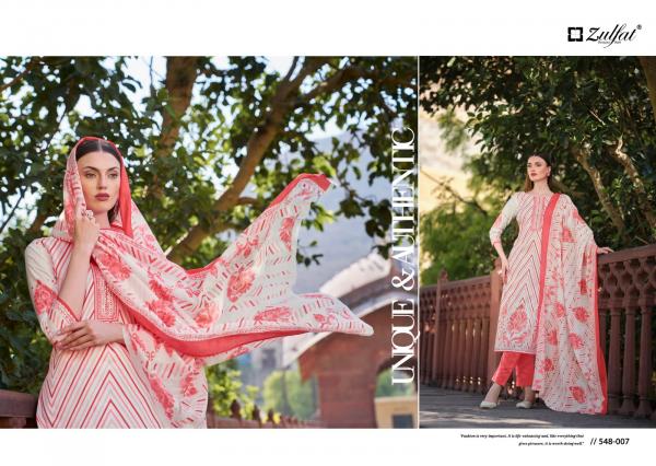 Zulfat Farhana Vol 6 Cotton Printed Dress Material Collection